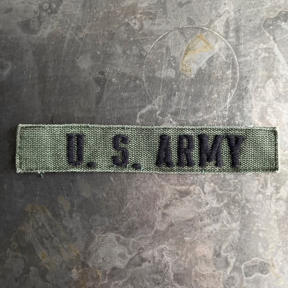 U.S. ARMY embroidered tape patch - Vintage